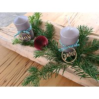 Adventskranz Zahlen/ Kerzendeko/ Weihnachtsdekoration von MYKIDOS