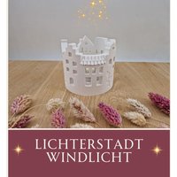 Lichterstadt 2 Häuserkranz Windlicht - Gf-001 von MYKIDOS