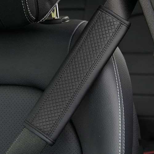 MYMOMS 2-teiliger Schulterbezug für Autosicherheitsgurte aus Leder für Benz GLE Coupe C167 2020-2024, Dekompressionskomfort, atmungsaktiv, verschleißfest, rutschfeste Innendekoration,A Black MYMOMS 2-teiliger Schulterbezug für Autosicherheitsgurte aus Leder für Benz GLE Coupe C167 2020-2024, Dekompressionskomfort, atmungsaktiv, verschleißfest, rutschfeste Innendekoration,A Black von MYMOMS