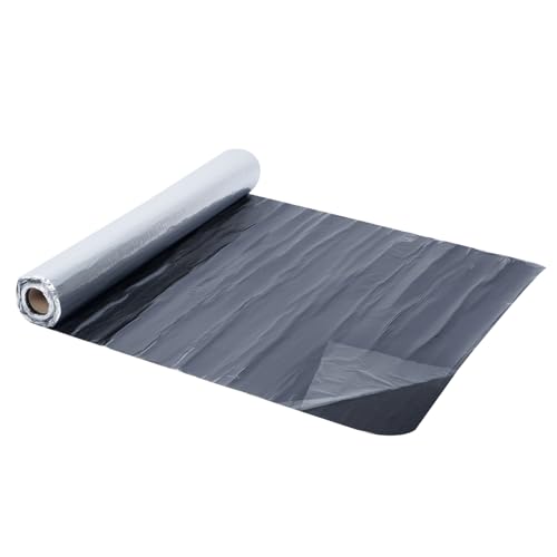 MYOYAY Alu Dachbahn 10m*1m Dachfolie selbstklebend Bitumenbahn, Bitumendichtbahn, Metalldach Alukaschiert ,Bitumen Mit Alubeschichtung für Dach Flachdach Carport Garage MYOYAY Alu Dachbahn 10m*1m Dachfolie selbstklebend Bitumenbahn, Bitumendichtbahn, Metalldach Alukaschiert ,Bitumen Mit Alubeschichtung für Dach Flachdach Carport Garage von MYOYAY