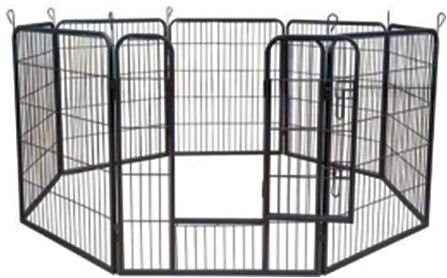 MYPETS Welpenfreigehege Young Dogs Größe L 80x80 8 Elemente der Marke Laufgitter Welpenauslauf Freigehege von MyPets