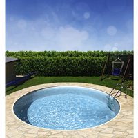 MYPOOL Rundpool, weiß, ØxH: 350 x 135 cm - beige von MYPOOL