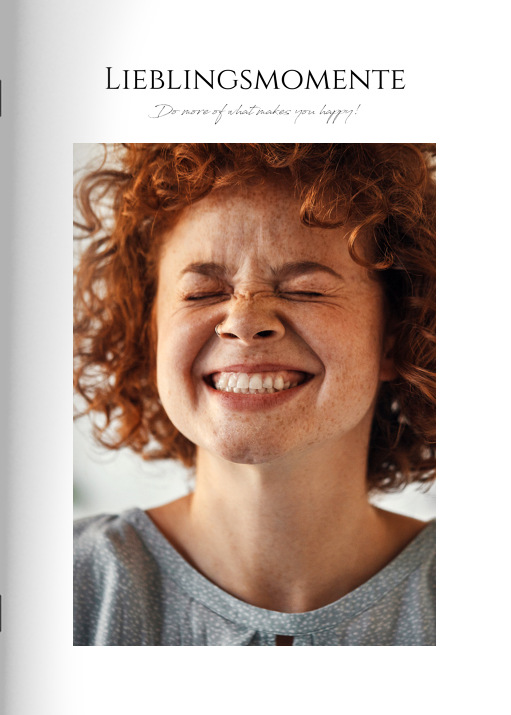 Heft "Simple White" im Format A5 hoch von MYPOSTER