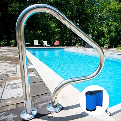 MYRDBT Schwimmbad-Handlauf, Pool-Handlauf, Pool-Spa-Deck-Handläufe, Schwimmbecken-Führungsschiene mit Schnellmontagebasis, 3-Bogen-Pool-Handläufe, 260 Pfund Tragfähigkeit MYRDBT Schwimmbad-Handlauf, Pool-Handlauf, Pool-Spa-Deck-Handläufe, Schwimmbecken-Führungsschiene mit Schnellmontagebasis, 3-Bogen-Pool-Handläufe, 260 Pfund Tragfähigkeit von MYRDBT