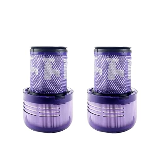 Kompatibel For Dyson V12 Cyclone Cordless Staubsauger Zubehör Post Motor Hepa-Filter Ersatz Teile(2pcs) von MYREOUDF
