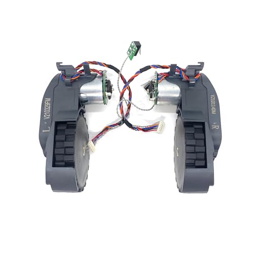 Teilradkompatibilität For Roborock S5 MAX Zubehör S50 MAX S55 MAX Ersatzteile Rechtes Und Linkes Laufrad S6 Pure S45 Max(Right and Left wheel) von MYREOUDF