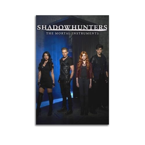 MYSJWLPOT Poster für die TV-Serie "Shadowhunters", dekoratives Gemälde, Leinwand, Wandposter und Kunstdruck, modernes Familienschlafzimmer, Dekorposter, 20 x 30 cm von MYSJWLPOT