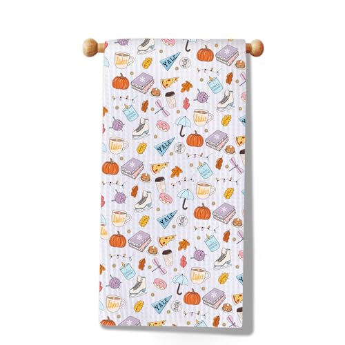 MYSOMY Gilmore Geschirrtuch, Motiv: Luker's Coffee, Küchentuch, Lorelai & Rory Fans Geschenk, Luke's Küchentuch (GG Towel) von MYSOMY