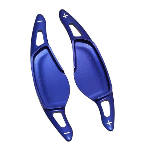 MYSSJS Schaltwippenverlängerung Für 1/2/3/5/6/7 Serie GC GT F40 F44 G20 G21 G30 G31 G32 G11 G12 Paddle Shift Performance Lenkrad Lenkradpaddel (Color : Blue) von MYSSJS