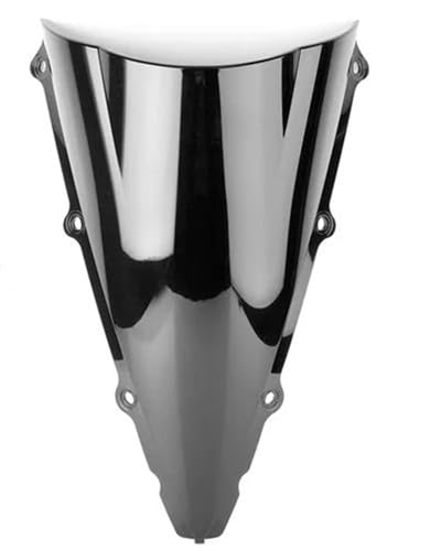 MYSSJS Windabweiser FüR MotorräDer Für Yamaha YZF 1000 R1 Für YZF-R1 2002 2003 YZFR1 Motorrad Windschutz Deckt Bildschirm Motorräder Deflektor Windschutzscheibe Motorrad-Frontscheibe(Black) von MYSSJS