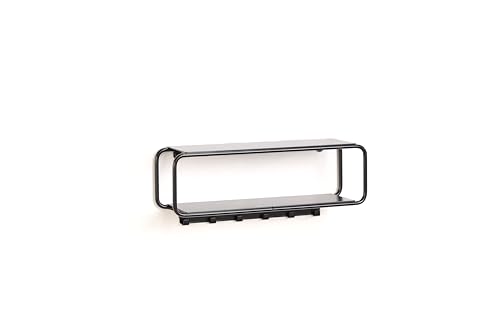 MYWIRE® Wandgarderobe (ERLA - Graphitschwarz) von MYWIRE