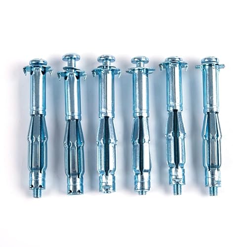 Betonschrauben, Schwerer Expansionsbolzen-Satz Wand-Hor-Metall-Setzwerkzeug Hohlantrieb-Hor-Schrauben-Sortiment-Kit f(M6*100) von MYXJX
