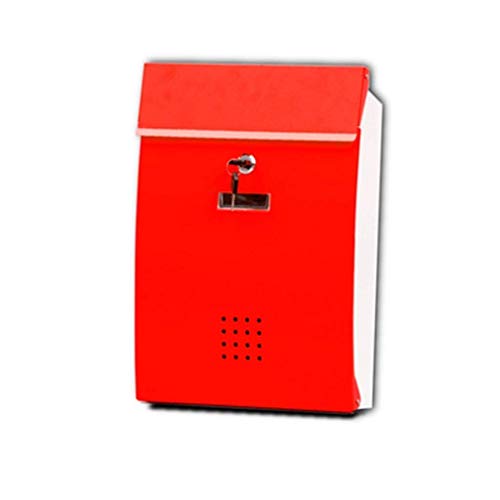 Briefkasten, Simple Idea Outdoor Simple Idea Wandbriefkasten mit Schloss, amerikanischer hochwertiger Briefkasten mit wasserdichter Abdeckung Briefkasten, Simple Idea Outdoor Simple Idea Wandbriefkasten mit Schloss, amerikanischer hochwertiger Briefkasten mit wasserdichter Abdeckung von MYXJX
