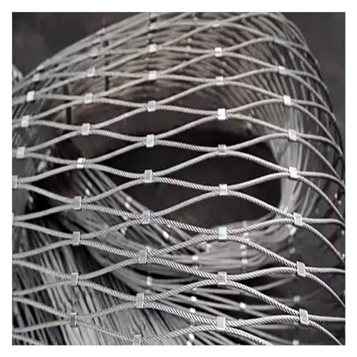 Drahtgeflecht, 1,5 mm flexibles Sicherheitsnetz for Balkon-Höhenschutznetze(1x10m) von MYXJX