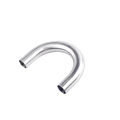 Edelstahl-Winkelstück, 1 pcTube OD 38mm 45mm 51mm 57mm 304 Edelstahl Sanitär Weld 180 Grad Biegen Ellenbogen rohr Fitting(22x1.5mm) von MYXJX