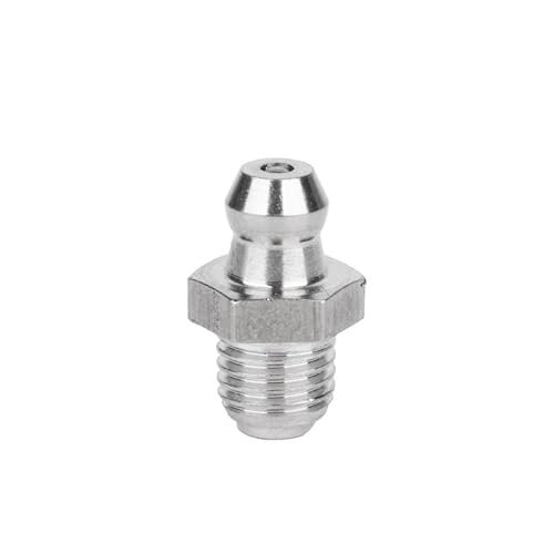 Edelstahl-Winkelstück, 1 stück M5 M6 M8 M10 M12 M14 M16 Außengewinde 304 Edelstahl Gerade Ellenbogen Typ Öl Zerk Fett Nippel rohr Rohr Fitting(M10x1) von MYXJX