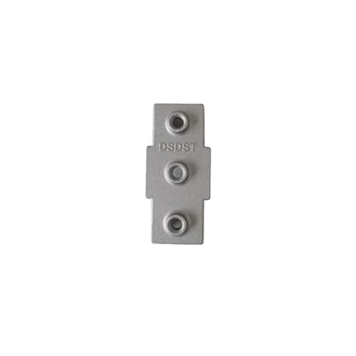 Edelstahl-Winkelstück, 1PC Komfort Aluminiumlegierung Ellenbogen Rohr Feste Verbindung Edelstahl verchromt Rohrverbindung(Framed Four Way) von MYXJX