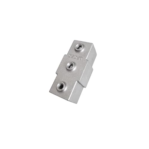 Edelstahl-Winkelstück, 1PC Komfort Aluminiumlegierung Ellenbogen Rohr Feste Verbindung Edelstahl verchromt Rohrverbindung(T Joint) von MYXJX