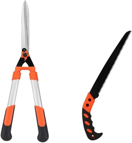 Gartenschere, Pflanzenschere aus Kohlenstoffstahl, Rasentrimmer, Schere mit langem Griff, Gartenschere, Grünpflanzen, Bypass-Gartenschere Handschuhen Gartenschere, Pflanzenschere aus Kohlenstoffstahl, Rasentrimmer, Schere mit langem Griff, Gartenschere, Grünpflanzen, Bypass-Gartenschere Handschuhen von MYXJX