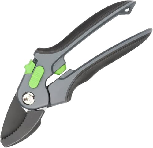 Gartenschere, Topfpflanzen for den Obstgarten, zweistufiges Öffnen und Schließen, Handschutzgriff, Einhandverriegelung, Blumenschere Gartenschere, Topfpflanzen for den Obstgarten, zweistufiges Öffnen und Schließen, Handschutzgriff, Einhandverriegelung, Blumenschere von MYXJX