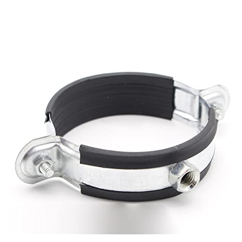 Jubilee-Klemmen, 10 x runde, gummigepufferte Schlauchschellen aus verzinktem Eisen zur Befestigung von Rohren, Luftschellen, Rohrgestellen und Wasserrohren(110) von MYXJX