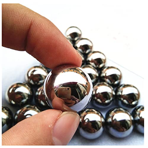 Kugellager, Lagerkugeln, 3 Stück, hochpräzise Lagerstahlkugel, massive Stahlkugel,(40mm/260g) von MYXJX