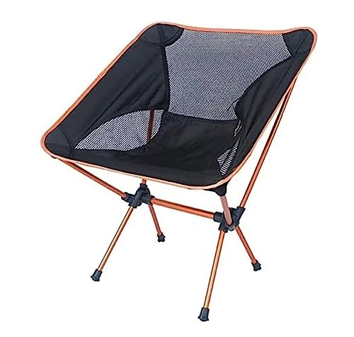 MYXJX Campingstuhl, Tragbarer Klappstuhl for Camping, Angeln und Outdoor-Aktivitäten – Leichter Gartenstuhl for Strand, Park und Garten(D) von MYXJX