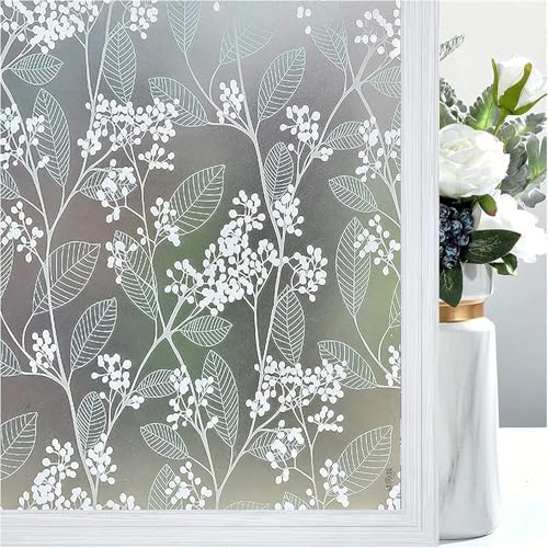 MYXJX Fensterfolie für mehr Privatsphäre, Buntglas-Vinylfolie for die Wärmeregulierung zu Hause, Schutzaufkleber(60x300 cm) von MYXJX