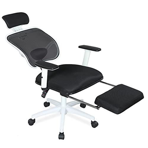 MYXJX Gaming-Stuhl, Ergonomischer Bürostuhl mit Rückenlehne, Bürostuhl, Schreibtischstuhl aus Netzgewebe, Home-Office-Stuhl mit Kippfunktion und Positionsverriegelung von MYXJX
