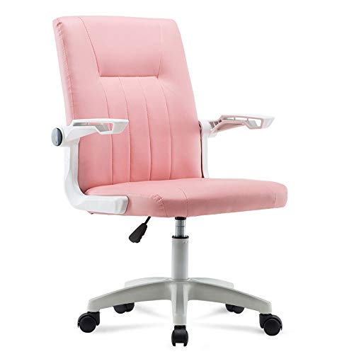 MYXJX Gaming-Stuhl, Gamichair Girl Racioffice Stuhl, hohe Rückenlehne, Computer-Schreibtischstuhl, Leder, Executive, Verstellbarer Drehstuhl von MYXJX