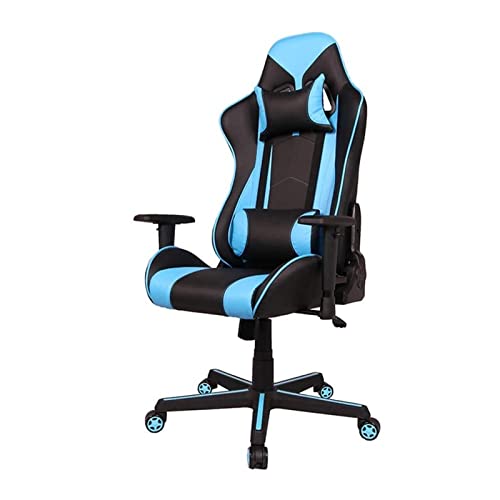 MYXJX Gaming-Stuhl, Großer und hoher Gamichair, robuster Videospielstuhl mit hoher Rückenlehne und Kopfstütze aus PU-Leder, robuster Computerstuhl mit Metallbasis for Gamer und Büroangestellte von MYXJX