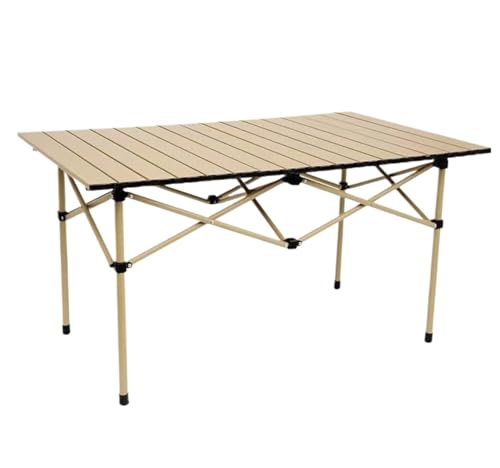 MYXJX Klapptische, Klappbarer Picknicktisch aus Aluminiumlegierung - Multifunktionaler Grill- und Campingtisch for den Außenbereich MYXJX Klapptische, Klappbarer Picknicktisch aus Aluminiumlegierung - Multifunktionaler Grill- und Campingtisch for den Außenbereich von MYXJX