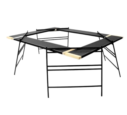 MYXJX Klapptische, Multifunktionaler Klapptisch – Tragbarer Picknick- und Campingtisch for den Einsatz im Freien, for Grillen und for Abenteuer mit dem eigenen Auto von MYXJX