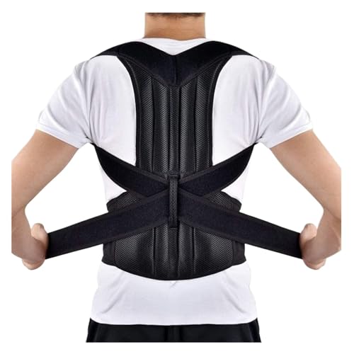 MYXJX Rückenstütze Haltungskorrektur Voller Rückenstützgürtel Brace Trainer Schulter Rückenstützgürtel(G,XS) von MYXJX