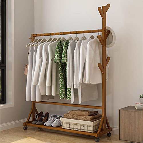 MYXJX Schuhbank, Goldfarbene Schuhaufbewahrungsbank mit 2 Ebenen, for den Eingangsbereich, mit gepolstertem Sitz, Schuhregal und Regal for die Flurtür(Brown,60x158cm) von MYXJX