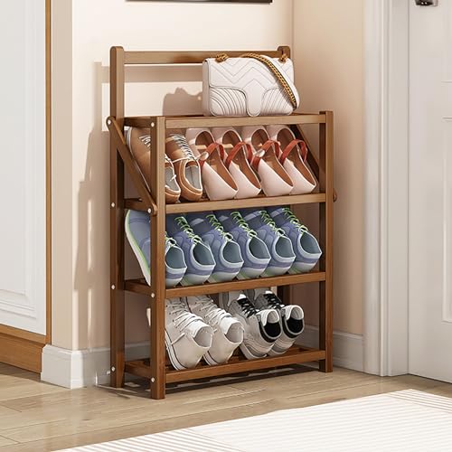 MYXJX Schuhbank, Tragbares Schuhregal for den Eingangsbereich. Keine Installation erforderlich. Perfekte Aufbewahrungslösung for Schrank, Flur, Schlafzimmer, Wohnzimmer(A,50 cm) von MYXJX