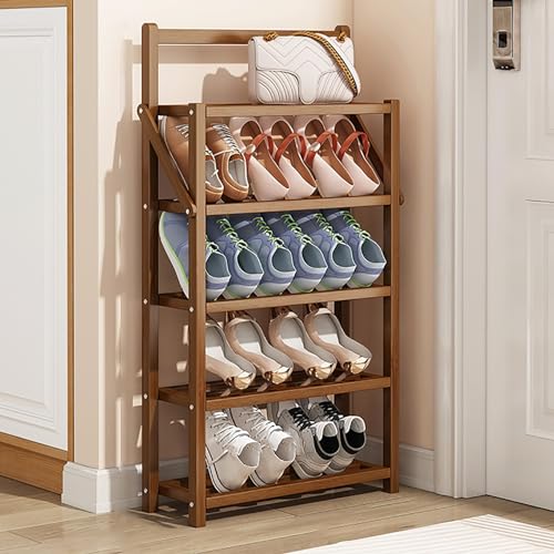 MYXJX Schuhbank, Tragbares Schuhregal for den Eingangsbereich. Keine Installation erforderlich. Perfekte Aufbewahrungslösung for Schrank, Flur, Schlafzimmer, Wohnzimmer(B,50 cm) von MYXJX