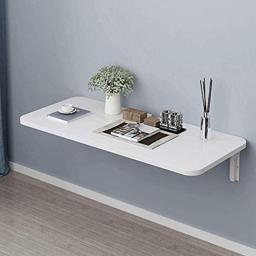 MYXJX ausklappbarer Schreibtisch, Wandmontierter Klappschreibtisch for kleine Räume, platzsparender Küchen-Esstisch oder Schlafzimmer-Computertisch, modernes Design, 60 x 40 cm(80x3 von MYXJX