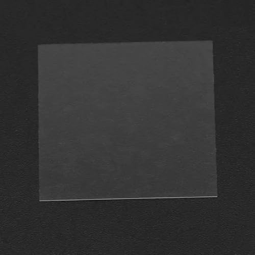 Objektträger, 100 Stück transparente quadratische Objektträger Deckgläser for optische Mikroskopinstrumente Mikroskop-Deckglas(22x22) von MYXJX