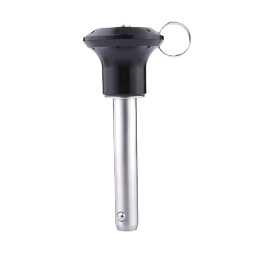 Sicherungsstifte, 1 Stück VCN111 Durchmesser 12 mm Aluminiumkopf Edelstahlknopf Schnellverschlussstift, Kugelkopf-Sicherungsstift for Audiogeräte(VCN111 12 40mm) von MYXJX