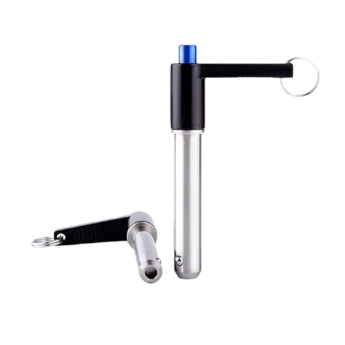 Sicherungsstifte, 1 Stück VCN118 Durchmesser 16 mm Kugelkopf-Befestigungsstift, L-förmiger Griffknopf, Schnellverschlussstift, Zubehör(VCN118 16 95mm) von MYXJX