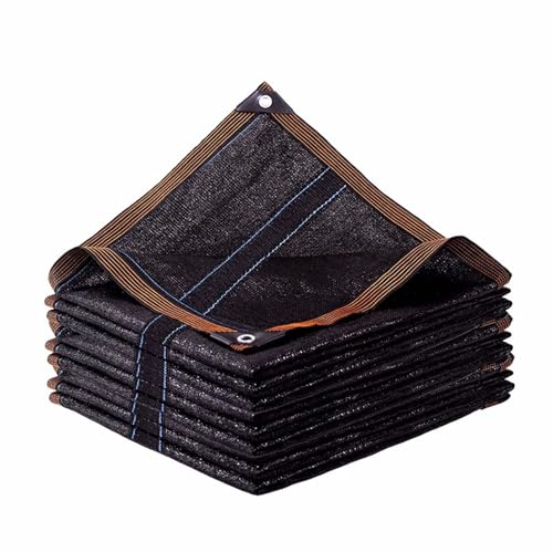 Sonnensegel, 97% Sonnenschutztuch for den Garten, Pergola-Schattendachabdeckung, atmungsaktives Sonnenschutznetzgewebe mit Ösen for Terrassendeck, Veranda, Carport(8x12m/26.1x39.3ft) von MYXJX