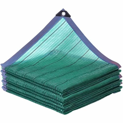 Sonnensegel, Gartennetz-Schattenplane, HDPE-Sonnenschutznetz, UV-beständiges Netz for Gewächshaus, Pflanzen, Hühnerstall, Pergola(2x6m/6.57x19.6ft) von MYXJX