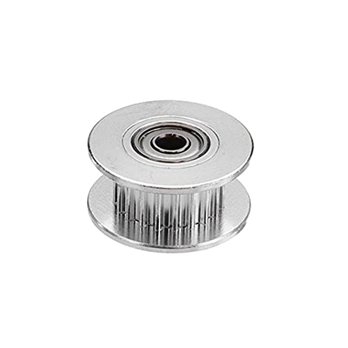 Synchronrad, 16 Zähne/20 Zähne GT2 Aluminium, mit/ohne Zahn, for DIY 3D-Drucker-Umlenkrolle(16T 2GT with toot) von MYXJX