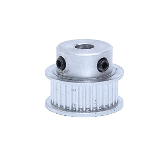 Synchronrad, 3M-28T BF-Form Bohrung 5/6/6,35/8/10/12 mm Schlitzbreite 11 Rad Aluminiummaterial, for Breite 9/10/15 3M-Zahnriemen(For Belt Width 9mm,Bore 7mm) von MYXJX