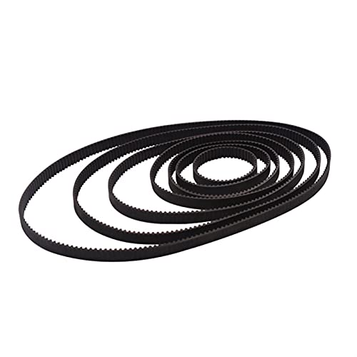 Synchronrad, 5 STÜCKE GT2 Closed Loop Riemen, 2GT-116-9, L=116mm, 116-2GT-6, W=3,5mm 6mm 9mm 10mm, 2GT-116-10, for 3D-Drucker(Width 10mm) von MYXJX