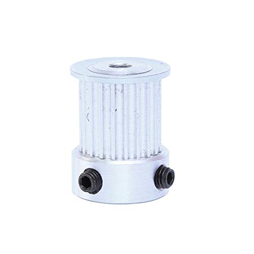 Synchronrad, HTD3M-18T K-Form, Innenbohrung 4/5/6/6,35/7/8 mm, Schlitzbreite 17, for HTD3M-Gummiriemenbreite 15(Bore Diameter 8mm) von MYXJX