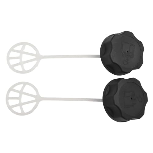 Tankdeckel, 2 Stück Öltankdeckel Heckenschere Freischneider Rasenmäherteile 43cc 49cc 52cc 55cc, for GX22 GX25 GX31 GX35 Motor von MYXJX