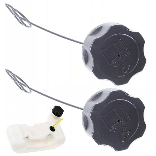Tankdeckel, 2-teiliger Multi-Fuel-Benzintankdeckel, for FUXTEC, Güde Rotfuchs, for Zi Pper, Benzintank Strimmer Trimmer, Kraftstofftankdeckel-Ersatzzubehör von MYXJX