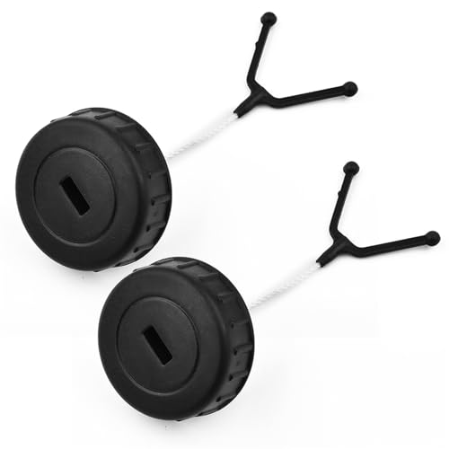 Tankdeckel, 2-teiliges Heizöltank-Kraftstoffabdeckungs-Kit for MS170 MS180-Kettensägen. Ersetzen Sie das Zubehör for den Kraftstofftank, die Ölabdeckungskappe, Ersatzteile von MYXJX